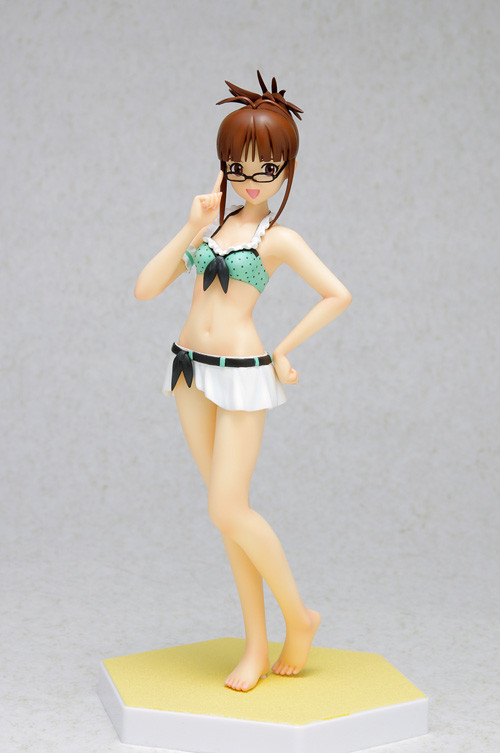 Akizuki Ritsuko (Swimsuit), THE [email protected], Wave, Pre-Painted, 1/10, 4943209552382